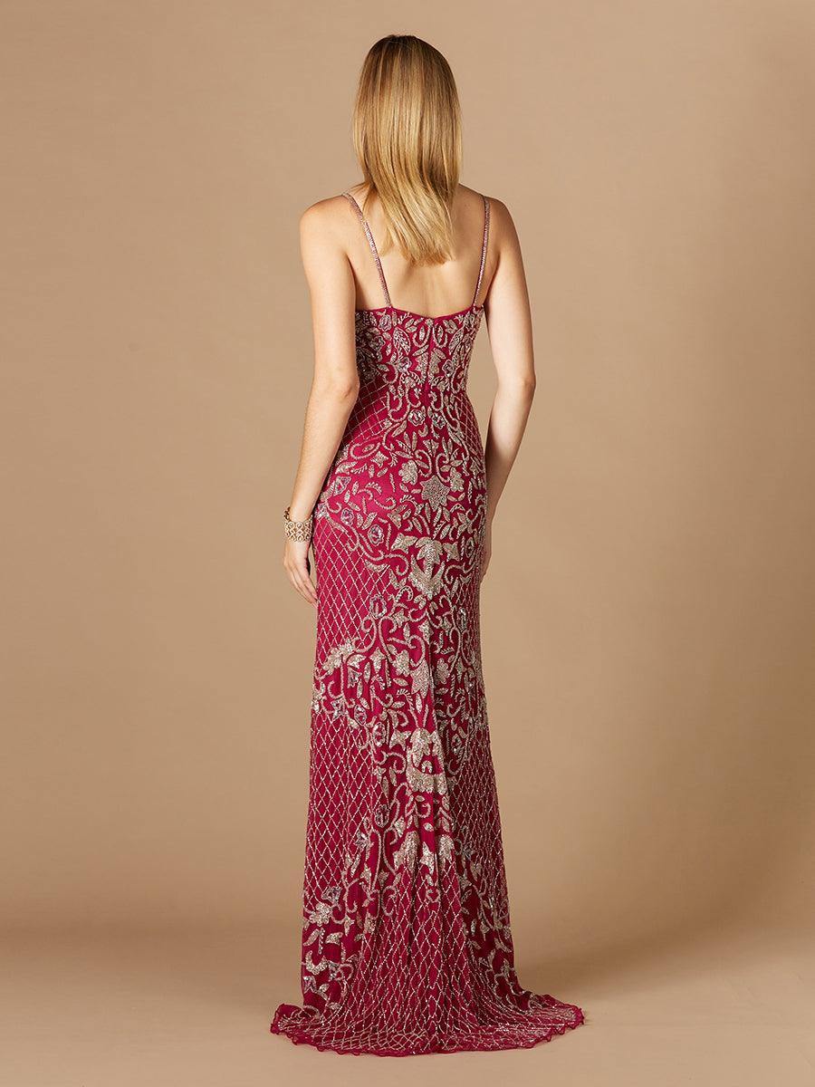 Lara Dresses 29373 Long Beaded Prom Dress