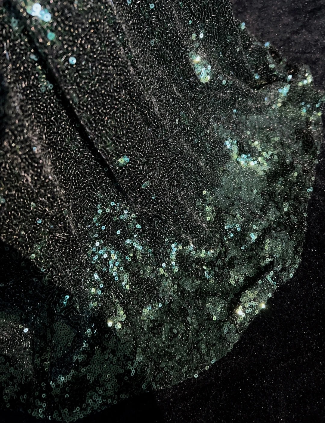Sparkly Prom Dresses Inspo Mermaid 90s Jewel Neck Dark Green With Split For Women Formal Dress N3271