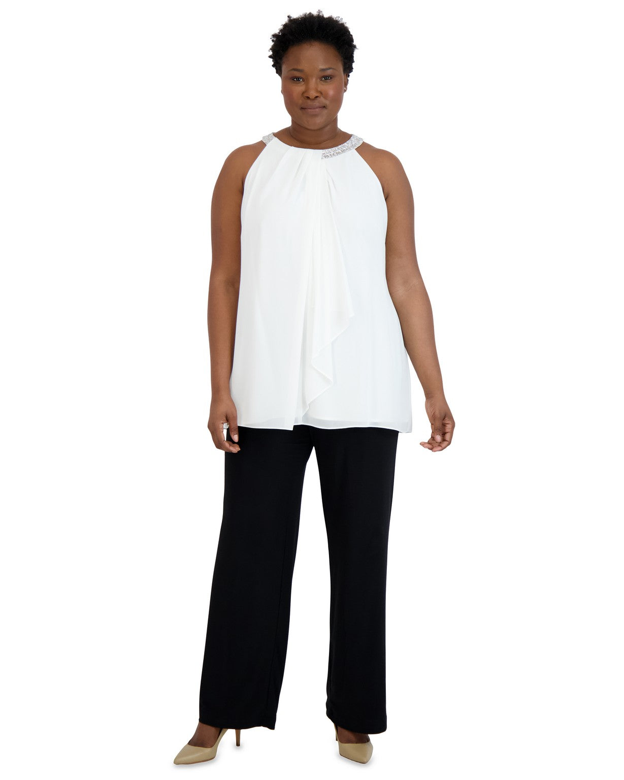 Formal Plus Size Top R&M Richards 9279W