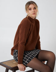 Tweed Mini Skirt