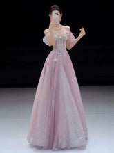 Sparkly A line Strapless Pink Sequins Prom Dresses Inspiration Long Party Night Gowns 20th Birthday Outfits AB2253