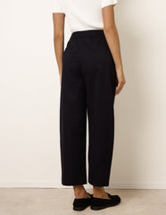 Elastic Waist Drawstring Trousers