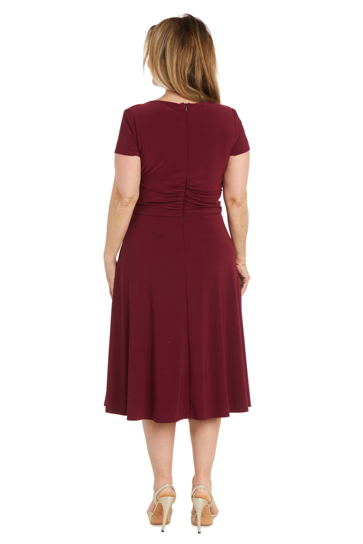 Short Cocktail Dress Knee Length R&M Richards 1429