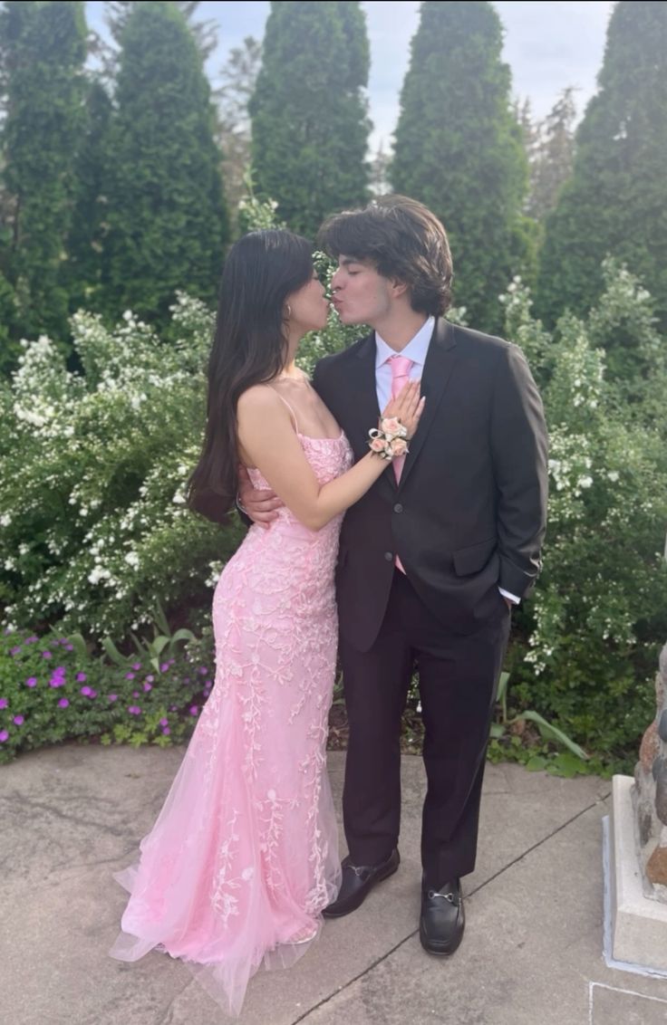 New Arrival Mermaid Spaghetti Straps Pink Lace Long Prom Dresses Inspo Formal Night Party Dress AB1658