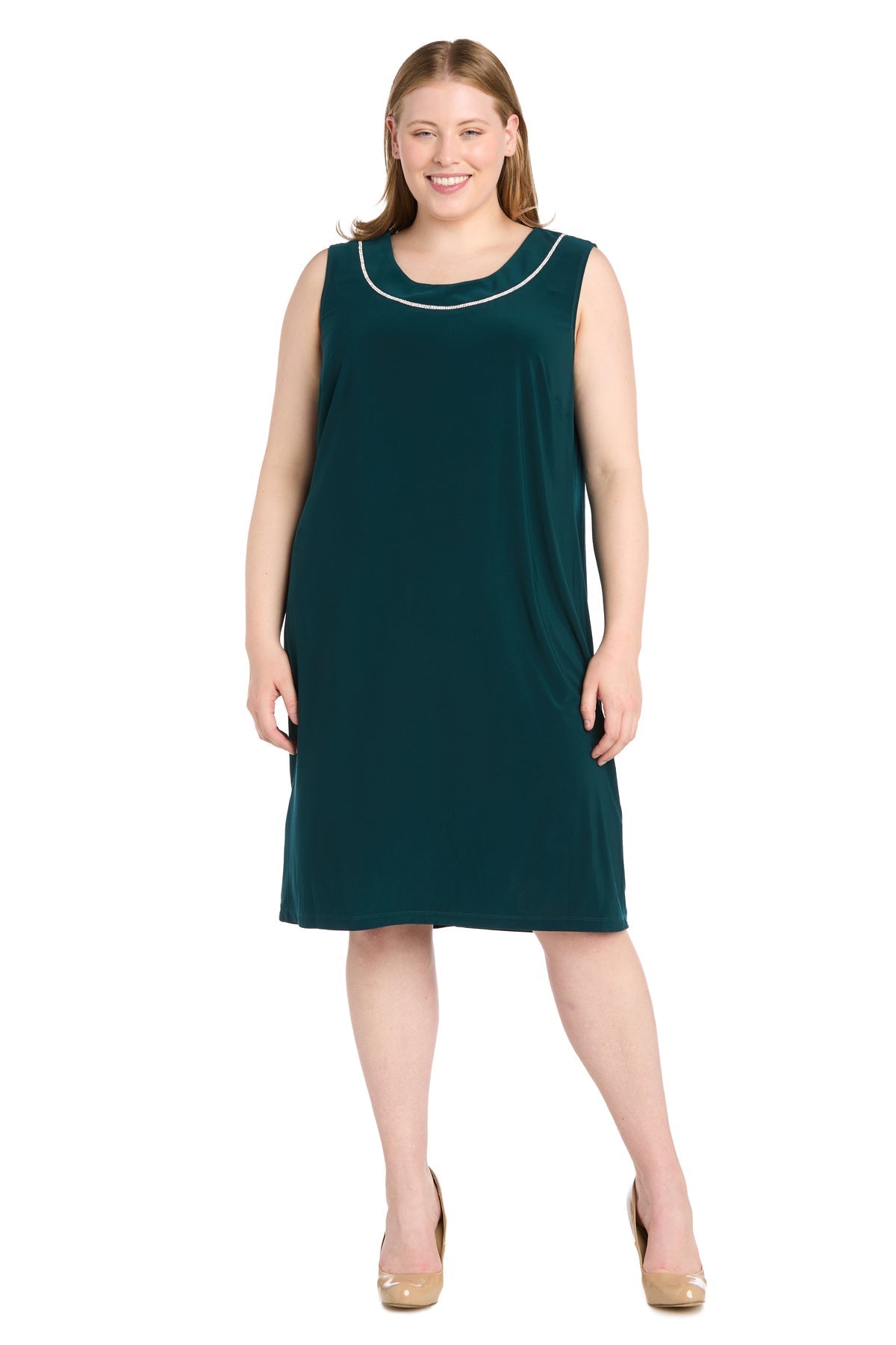 Short Plus Size Dress Two Piece Jacket R&M Richards 3054W