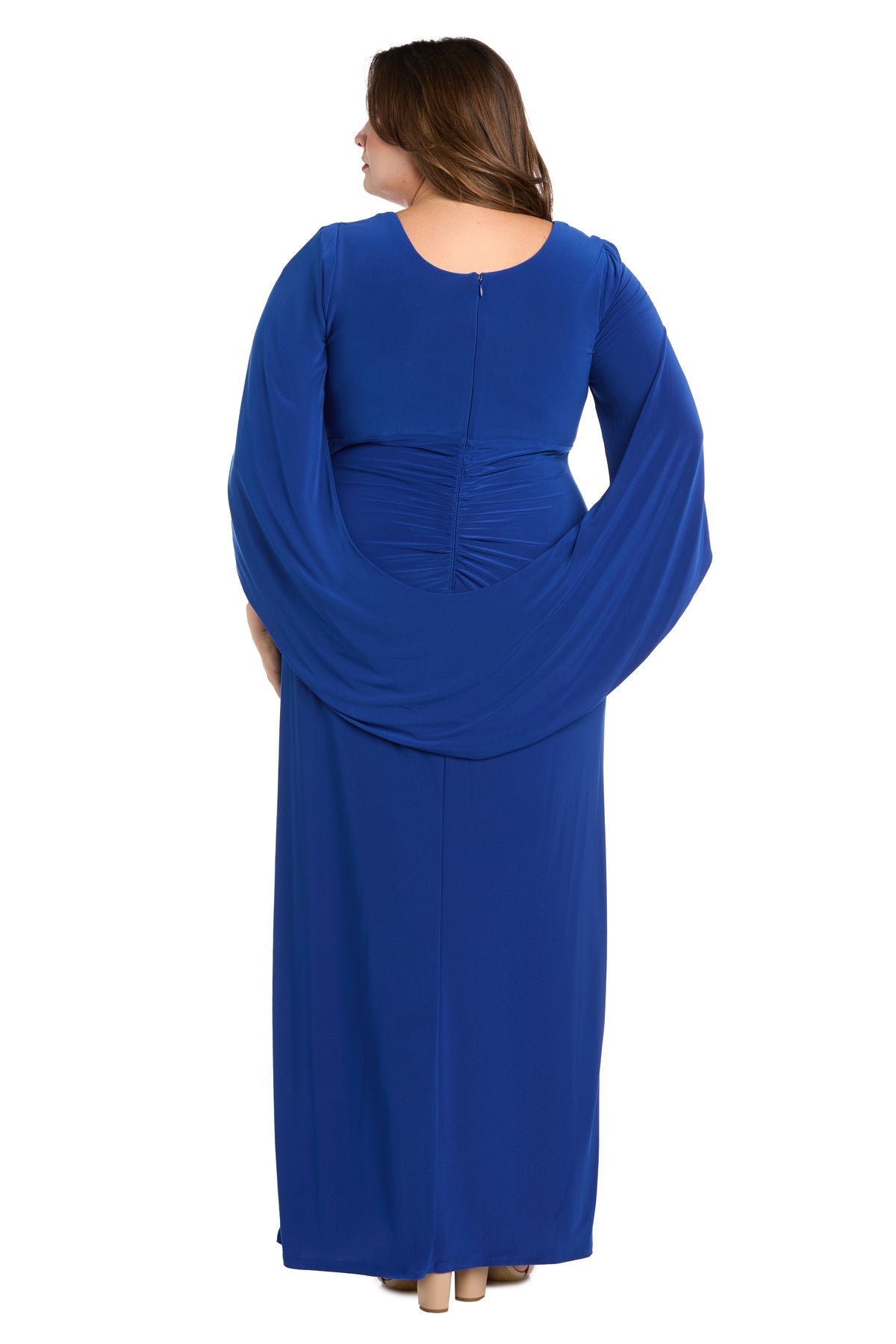 Long Plus Size Dress Formal R&M Richards 5899W