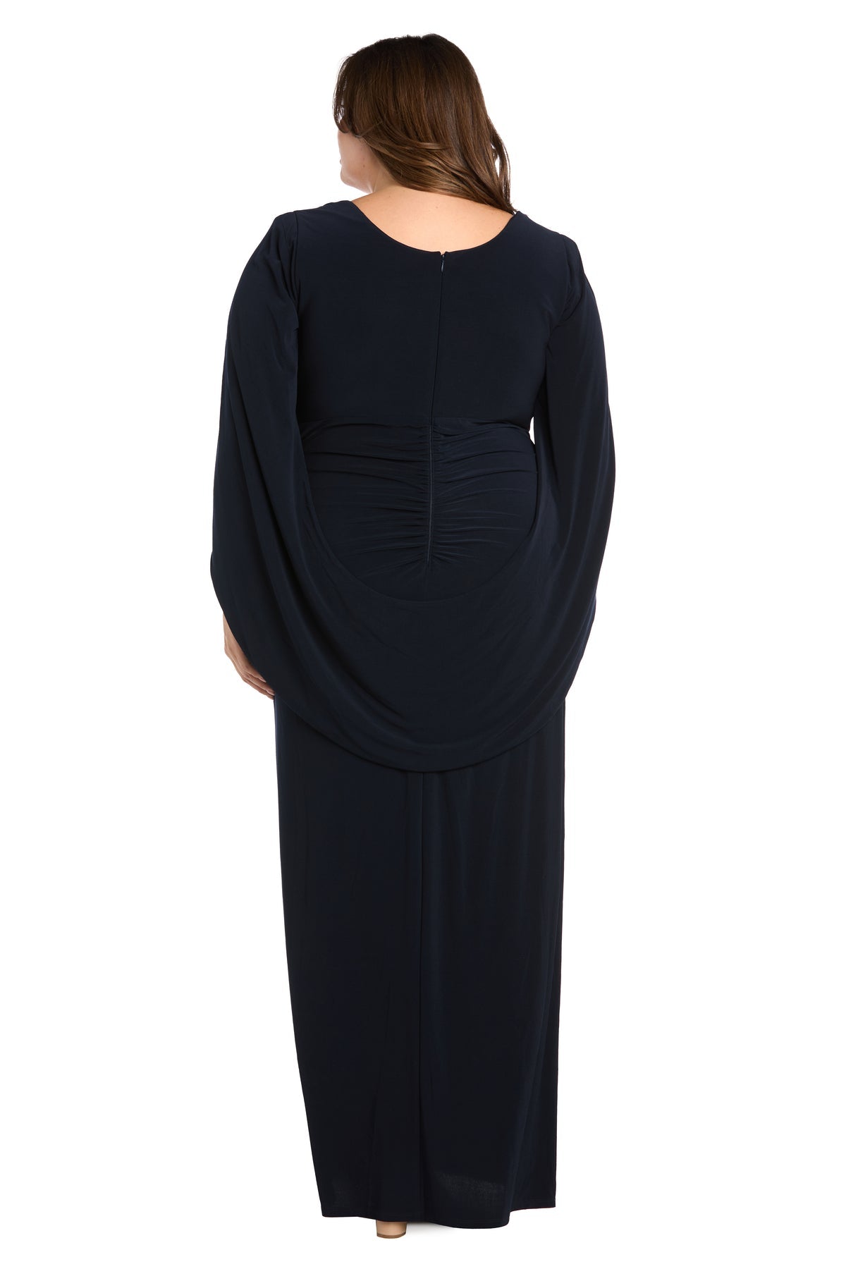 Long Plus Size Dress Formal R&M Richards 5899W