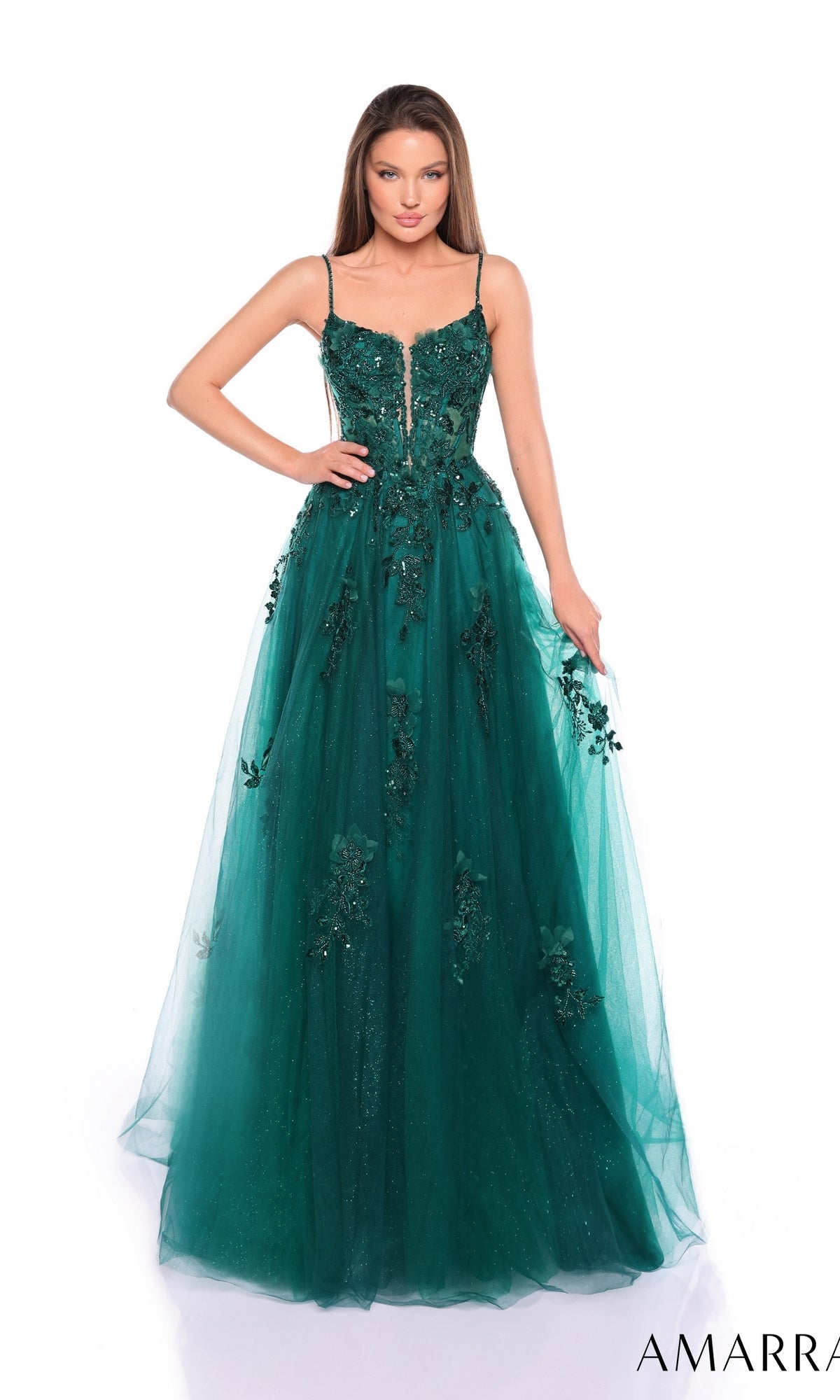 Amarra Long Formal Dress 88086