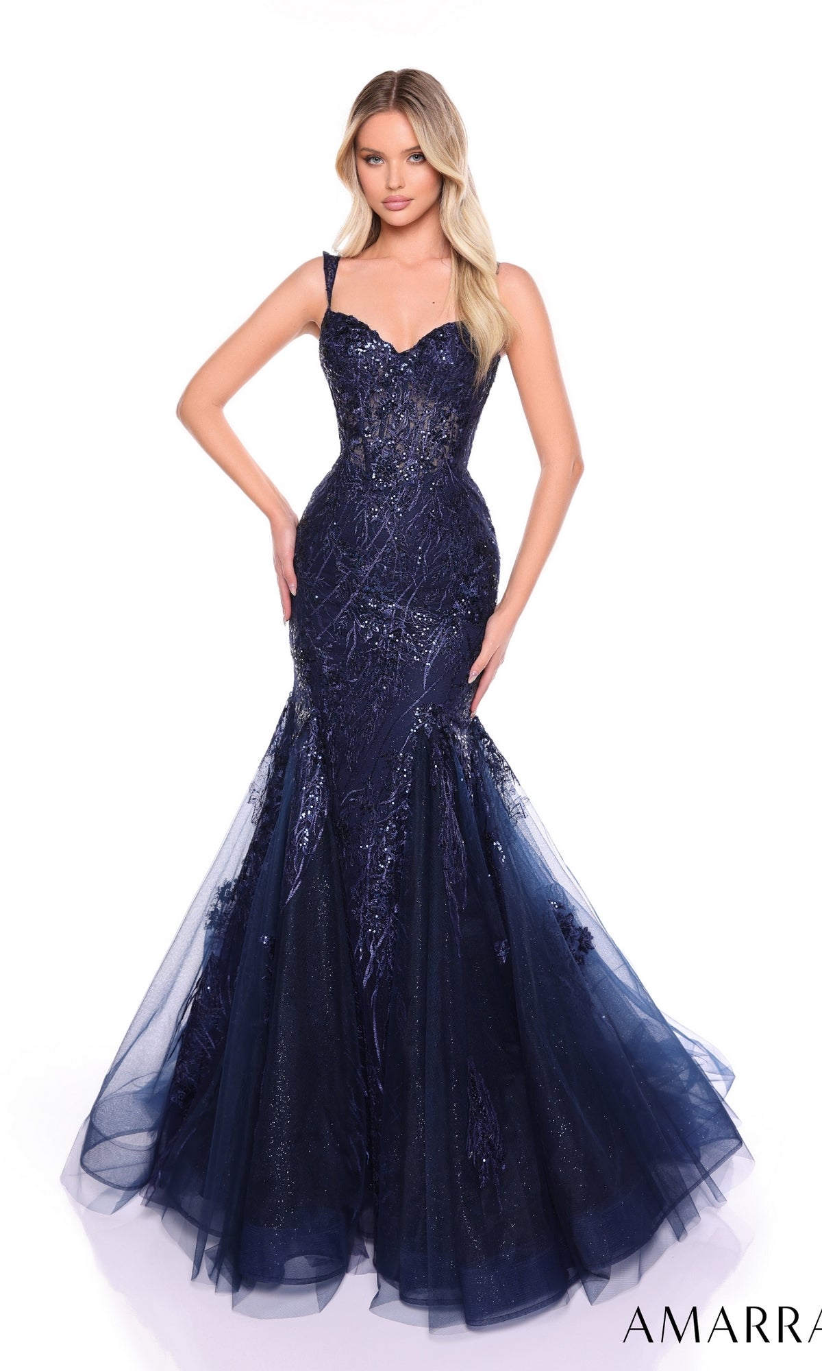 Amarra Long Formal Dress 88132