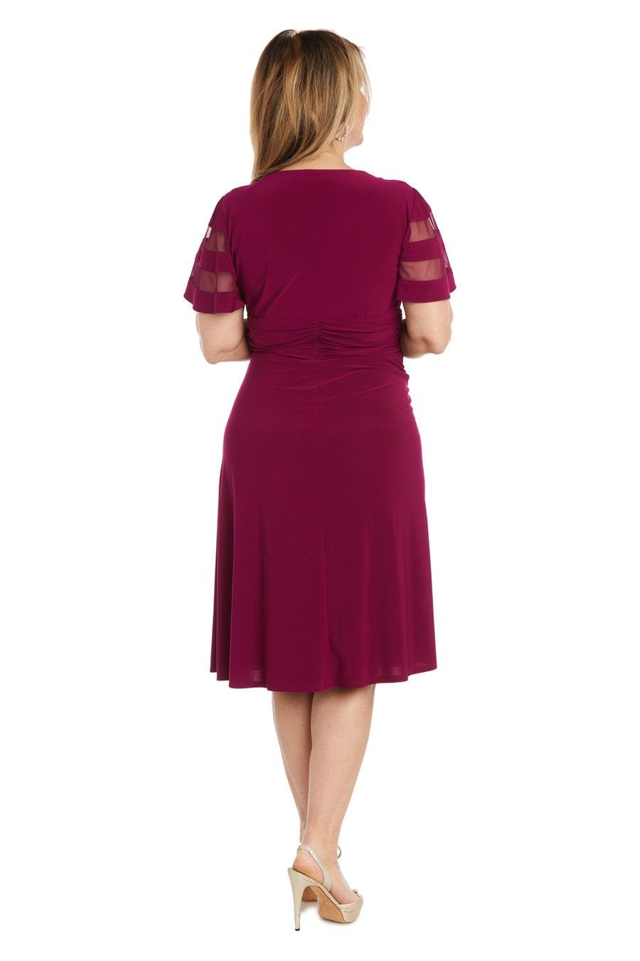 Short Mother of the Bride Dress Cocktail R&M Richards 9129