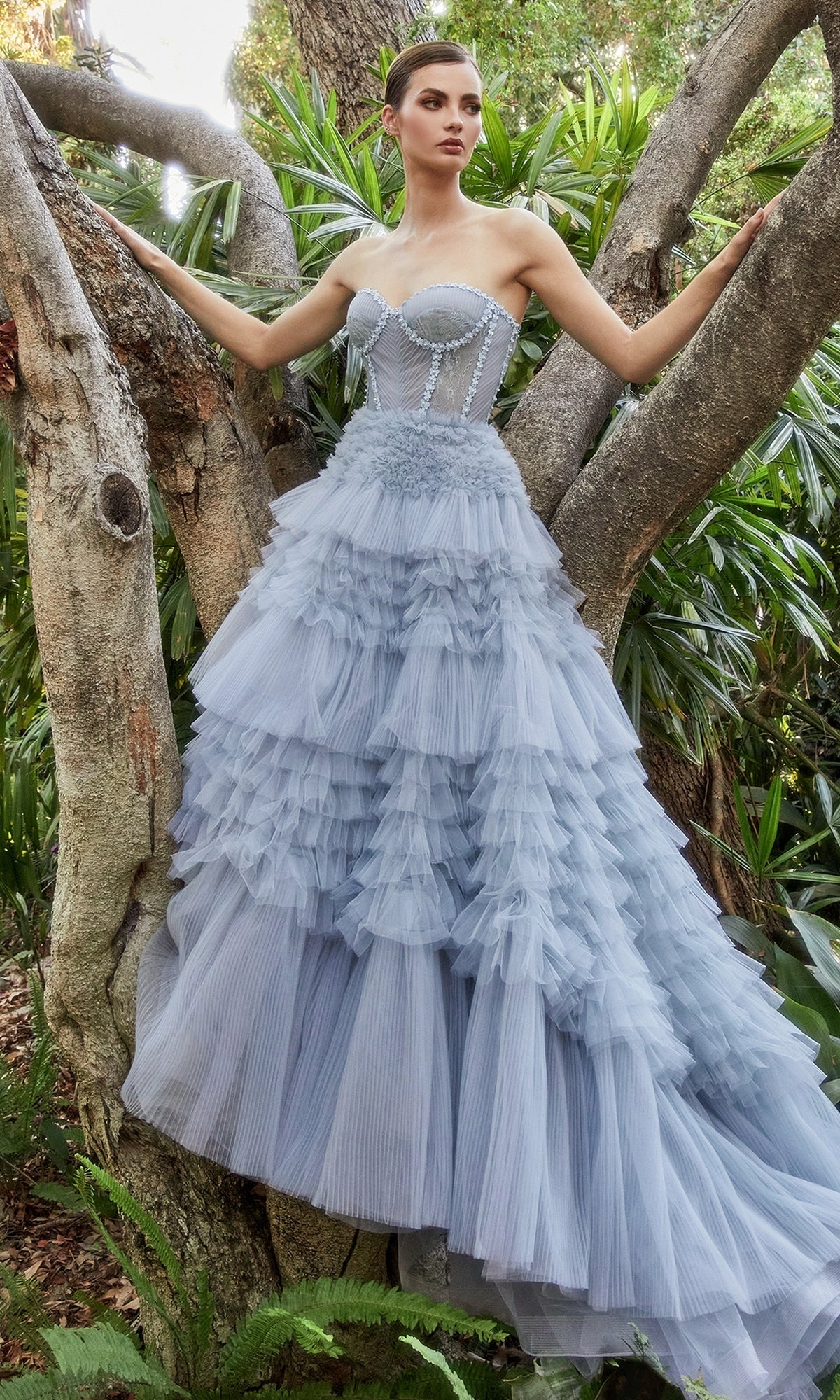 Andrea & Leo Long Formal Dress A1017
