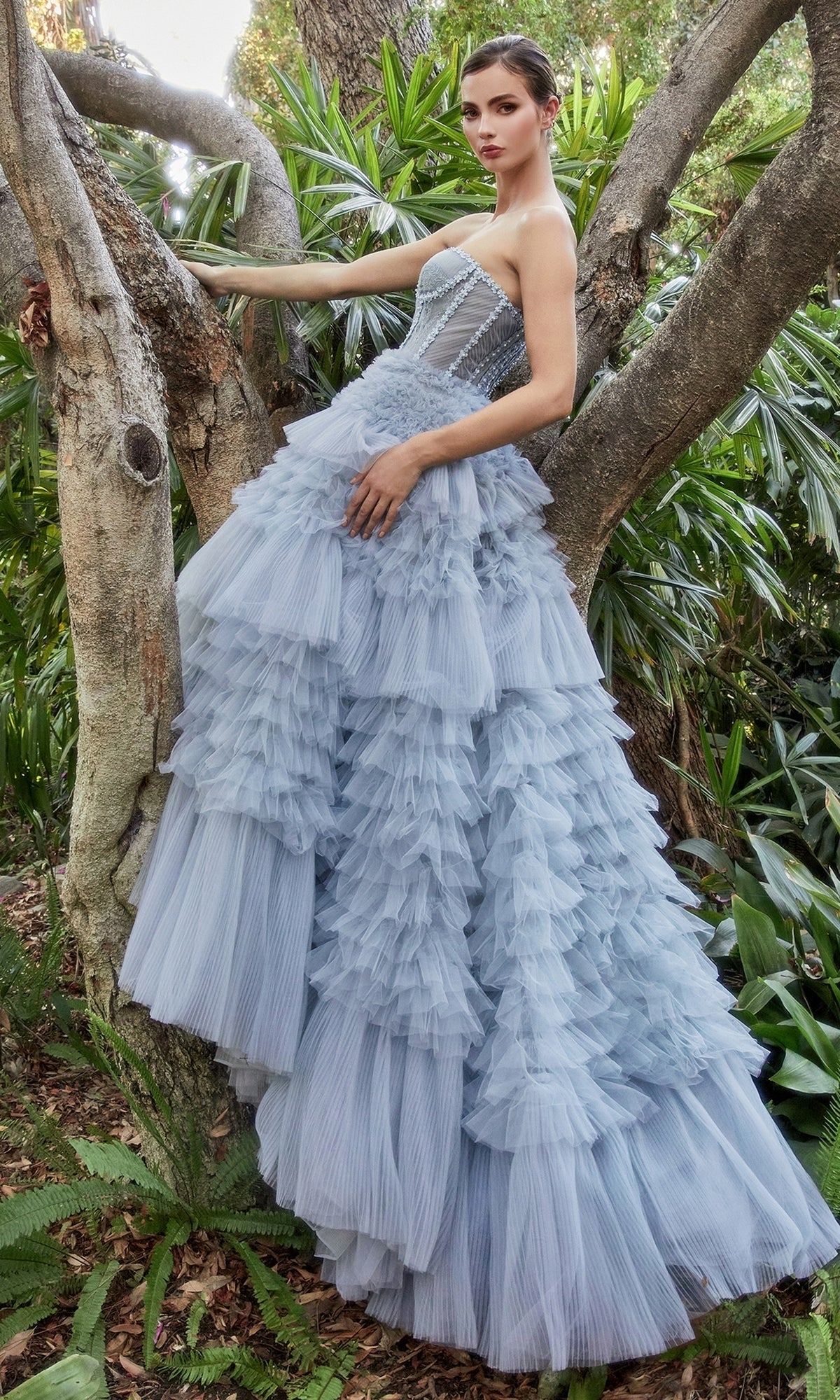 Andrea & Leo Long Formal Dress A1017