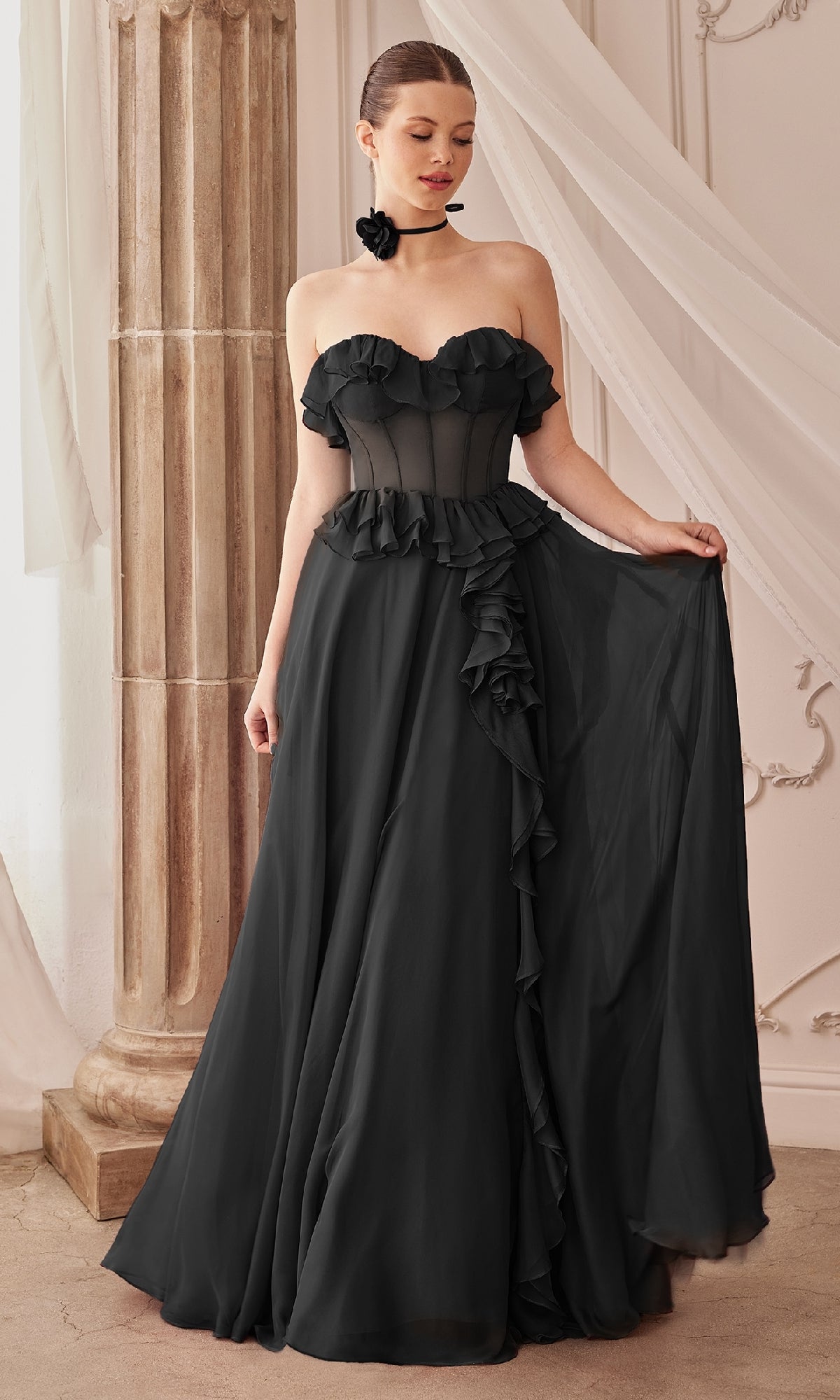 Formal Long Dress A1341 by Andrea and Leo