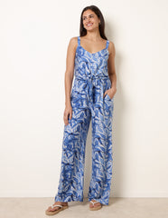 Tie Front Jumpsuit