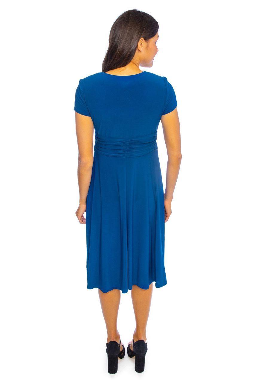Short Plus Size Dress Black by R&M Richards 1149