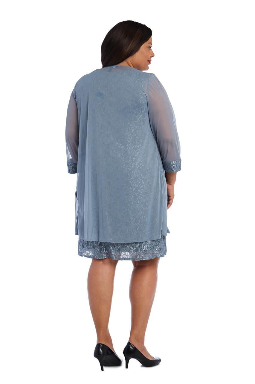 Short Jacket Mother of the Bride Dress by R&M Richards 2208