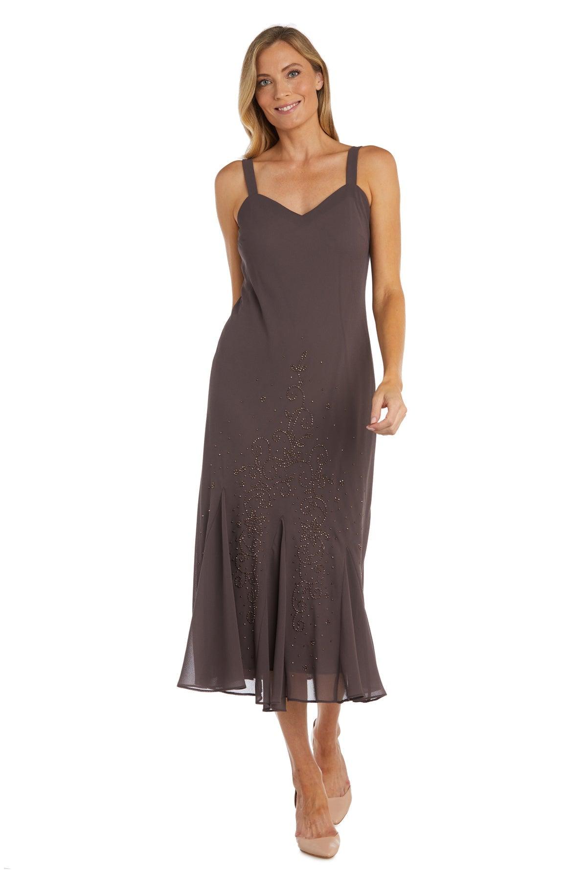R&M Richards 358260 Plus Size Black Gown Evening Mother of the Bride