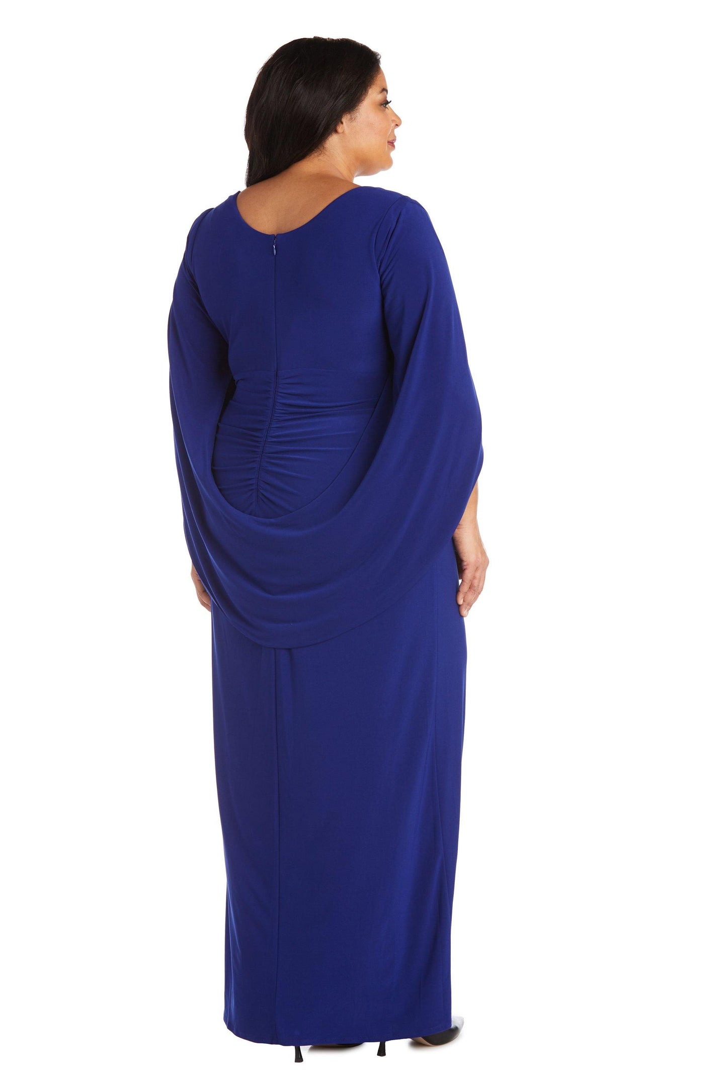 Long Plus Size Dress Formal R&M Richards 5899W