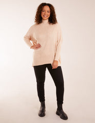 Asymmetric Hem Detail Jumper
